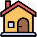Home House Winter Icon