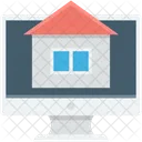 집 모니터 온라인 아이콘