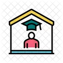 Home Education Color Icon