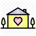 Home Valentine Heart Icon