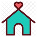 Home Heart Love Icon