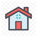 Home House Winter House Icon