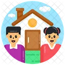 Home House Family Home Icon