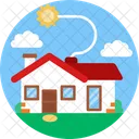 Solar Energy Home Solar Icon