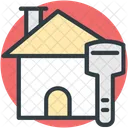 Home Key Sign Icon