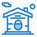 Home House Lock Icon