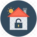 Home Lock Sign Icon