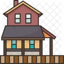 Home Vacation House Icon