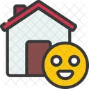 Home House Smiley Icon