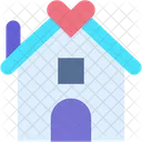 Home Family Heart Icon