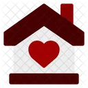 Flat Love Valentine Icon