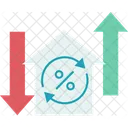 Home Refinance Interest Icon