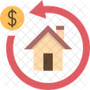 Home Refinance Mortgage Icon
