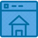 Home Homepage Internet Icon