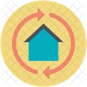 Home Exchange Shift Icon
