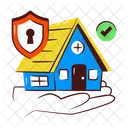 Home Access Secure Home Home Security Icon