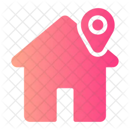 Home Address  Icon