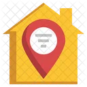 Home Address Location Map Gps Home Icon