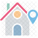 Home Address Finder Home Location Housing Area Icon