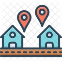 Home Addresses  Icon