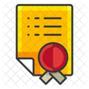 Document Home Agreement Icon