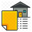 Agreement Document House Icon