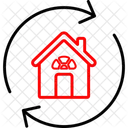 Home And Care Construction Home Repair Icon