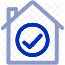 Home Approve Approval Home Icon