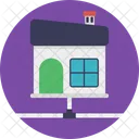 Home Networking Connected Icon