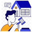 Home auction  Icon