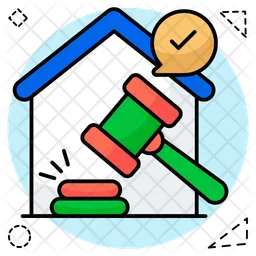 Home auction  Icon