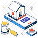 Home Auction  Icon