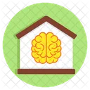 Home Brain Home Mind House Brain Icon