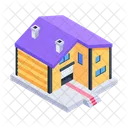 Home Building Residence Dwelling Icon