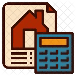 Home calculation  Icon