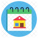 Home Calendar House Calendar Home Timetable Icon