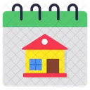 Home Calendar House Calendar Home Timetable Icon