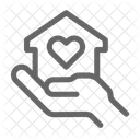 Care Insurance Home Icon