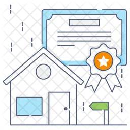 Home Certificate  Icon