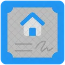 Home Certificate  Icon