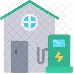 Home Charging Station  Icon