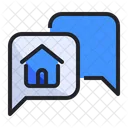 Home Chat  Icon