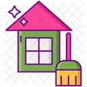 Home Cleaning House Home Icon