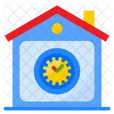 Home Clock Home Time Home Icon