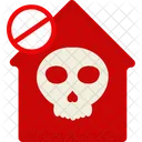 Skull Home House Icon