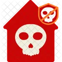 Skull Home House Icon