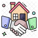 Home Deal Contract Agreement Icon