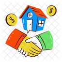 Home Deal Contract Agreement Icon