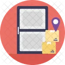 Delivery Doorstep Shipping Icon