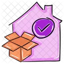 Home Delivery House Delivery Doorstep Delivery Icon